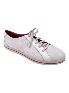 Tommy Bahama Women's White & Blush Mesh Lace-Up Sneaker Size 9.5 B